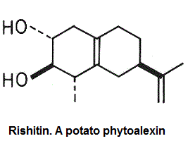 Rishitin. Phytoalexin
